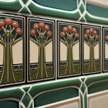 Abstrakte Handwerksbewegung der Floraler Künste au Fliese<br><div class="desc">Diese exquisite, moderne Keramik-Kachel aus der Mitte des Jahrhunderts ist eine liebevolle Hommage an die altehrwürdige Kunsthandwerksbewegung. In unserem Workshop in Barcelona wurden abstrakte symmetrische Formen entwickelt und die faszinierende Faszination moderner Imitate-Relieffliesen aus der Mitte des Jahrhunderts nachahmt. Die symmetrischen Designs spiegeln ein harmonisches Gleichgewicht wider, den idealen Ausdruck abstrakter...</div>