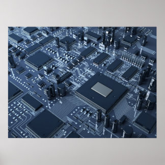 Abstrakte Hardware Poster