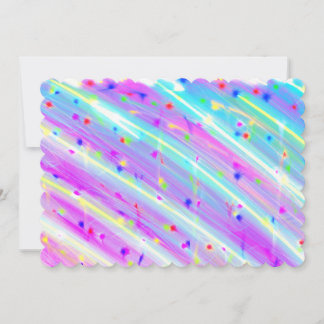 Abstrakte Harmonie Einladung