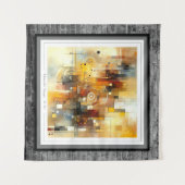 Abstrakte Harmonie Wandteppich (Vorderseite (Horizontal))