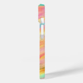 Abstrakte, helle Farbe Case-Mate iPhone Hülle (Rückseite / Links)