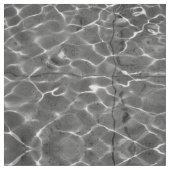 Abstrakte helle Muster auf Wasser-Foto-Gewebe Stoff (Nahaufnahme)