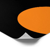 Abstrakte, helle Skateboard Poster (Ecke)