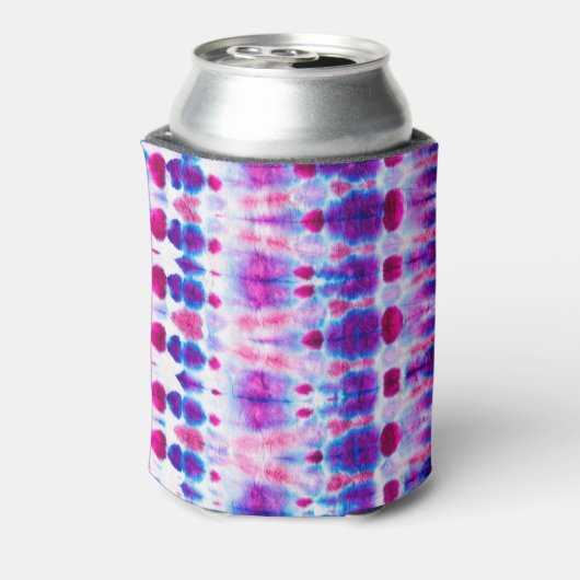 Abstrakte, hellrote Gelbe Kunst Dosenkühler (Kanne Rückseite)