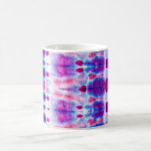 Abstrakte, hellrote Gelbe Kunst Kaffeetasse (Mittel)