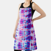 Abstrakte, hellrote Gelbe Kunst Schürze (InSitu)