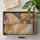 Abstrakte Herbst-Herbstlaube Folien-Dekoupage Seidenpapier (Geschenk)