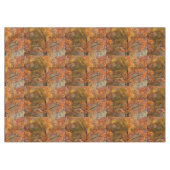 Abstrakte Herbstblätter auf Baumtabletten Tischdecke (Vorderseite (Horizontal))