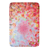 - Abstrakte Herbstblätter und Himmel Badematte (Vorderseite Vertikal)