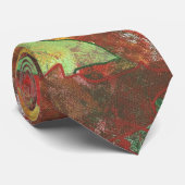 Abstrakte Herbsteiche Blätter Neck Ties Krawatte (Gerollt)