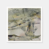 Abstrakte Herbstfarben Landschaft 2 Serviette (Vorderseite)