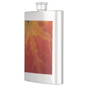 Abstrakte Herbstfotografie aus dem Ahornleaf Flachmann (Links)