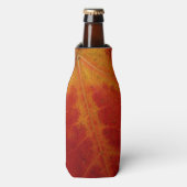 Abstrakte Herbstfotografie aus dem Ahornleaf Flaschenkühler (Flaschenvorderseite)