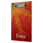 Abstrakte Herbstfotografie aus dem Ahornleaf Klemmbrett (Links)