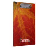 Abstrakte Herbstfotografie aus dem Ahornleaf Klemmbrett (Rechts)