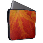 Abstrakte Herbstfotografie aus dem Ahornleaf Laptopschutzhülle (Vorne Rechts)