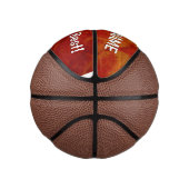 Abstrakte Herbstfotografie aus dem Ahornleaf Mini Basketball (Rechts)