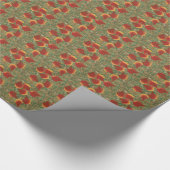 Abstrakte Herbstüberholung Geschenkpapier (Ecke)