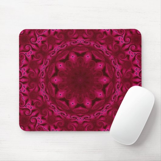 abstrakte Herzen und Blume mousepad (Mit Mouse)