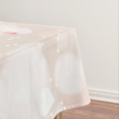 Abstrakte Herzmuster Tischdecke (Beispiel)