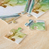 Abstrakte Hexagon-Kunst Puzzle (Seite)