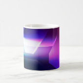 Abstrakte Hexagonalform-Background-Abstract, Art, Kaffeetasse (Mittel)