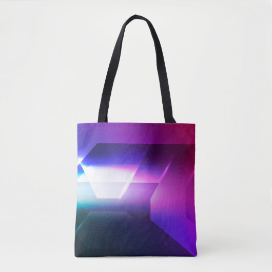 Abstrakte Hexagonalform-Background-Abstract, Art, Tasche (Vorderseite)