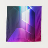 Abstrakte Hexagonalform-Background-Abstract, Art, Wandteppich (Vorderseite (Horizontal))