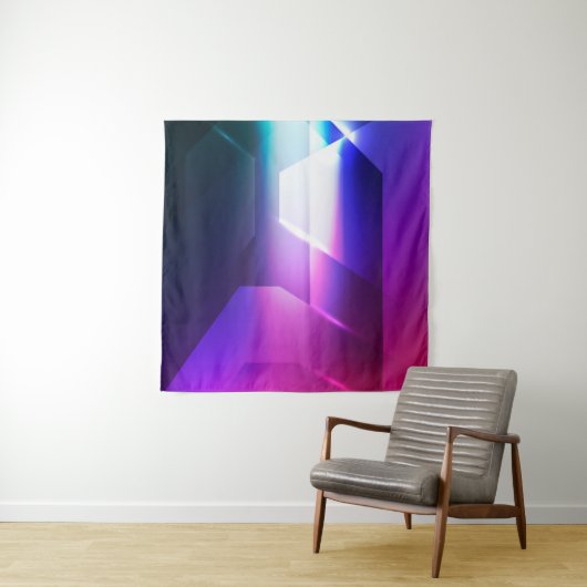 Abstrakte Hexagonalform-Background-Abstract, Art, Wandteppich (Beispiel (Horizontal))