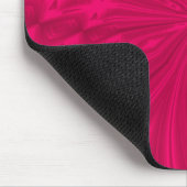 Abstrakte Himbeere Himbeere Pink MOUSEPAD (Ecke)