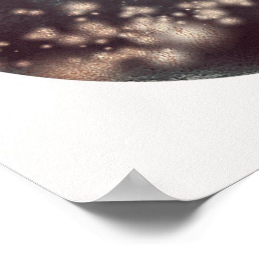 Abstrakte Himmelsmond-Kunst Poster (Ecke)