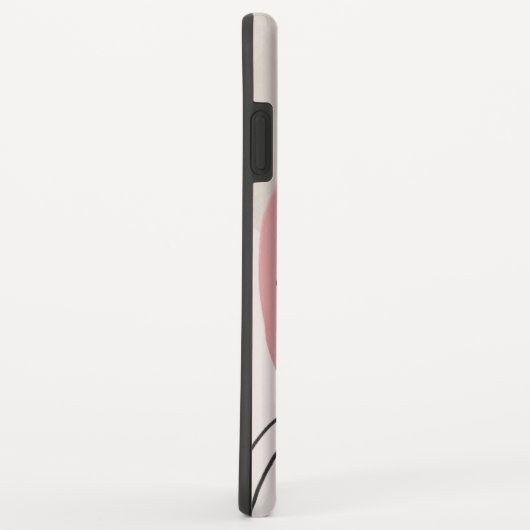 Abstrakte Himmelsmondphase Case-Mate iPhone Hülle (Hinten/Rechts)