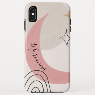 Abstrakte himmlische Mondphase Case-Mate iPhone Hülle