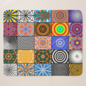 abstrakte Hintergrundabstrakte, schöne Farbe Sherpadecke (Vorderseite (Horizontal))