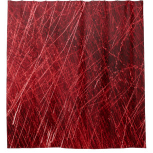 Abstrakte Hintergrundabstraktion, rot, alu Duschvorhang