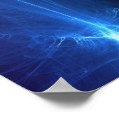 Abstrakte Hintergrundbeleuchtung Poster (Ecke)