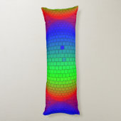 abstrakte Hintergrundbeleuchtung Seitenschläferkissen (Rückseite (Vertikal))