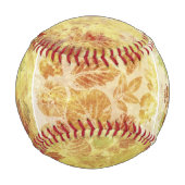 Abstrakte Hintergründe, Aquarell, Blätter Baseball (Rückseite)