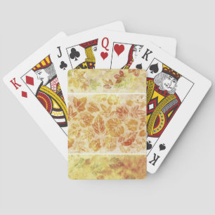 Abstrakte Hintergründe, Aquarell, Blätter Spielkarten