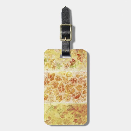 Abstrakte Hintergründe, Watercolor, Blätter Gepäckanhänger (Vorderseite vertikal)
