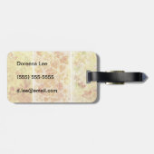 Abstrakte Hintergründe, Watercolor, Blätter Gepäckanhänger (Rückseite horizontal)