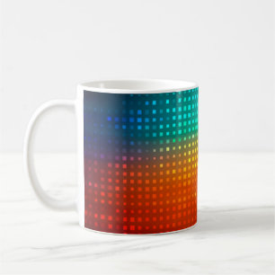 Abstrakte Hintergrundfarbe für Fußball oder Fußbal Kaffeetasse