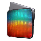 Abstrakte Hintergrundfarbe für Fußball oder Fußbal Laptopschutzhülle (Vorderseite Links)