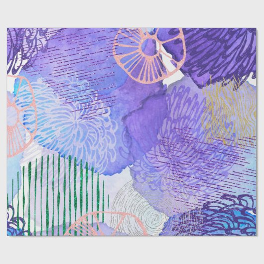 Abstrakte Hintergrundfarbe Geschenkpapier (Flach)