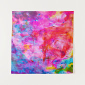 Abstrakte Hintergrundfarbe, Hintergrund, Pai Wandteppich (Vorderseite)