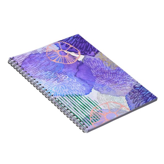 Abstrakte Hintergrundfarbe Notizblock (Rechte Seite)