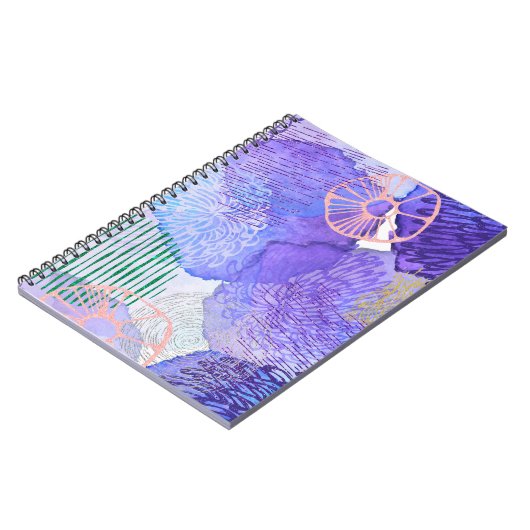 Abstrakte Hintergrundfarbe Notizblock (Linke Seite)