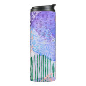 Abstrakte Hintergrundfarbe Thermosbecher (Nach links gedreht)