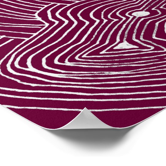 Abstrakte Hintergrundfarbe wählen Poster (Ecke)