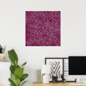 Abstrakte Hintergrundfarbe wählen Poster (Heimbüro)